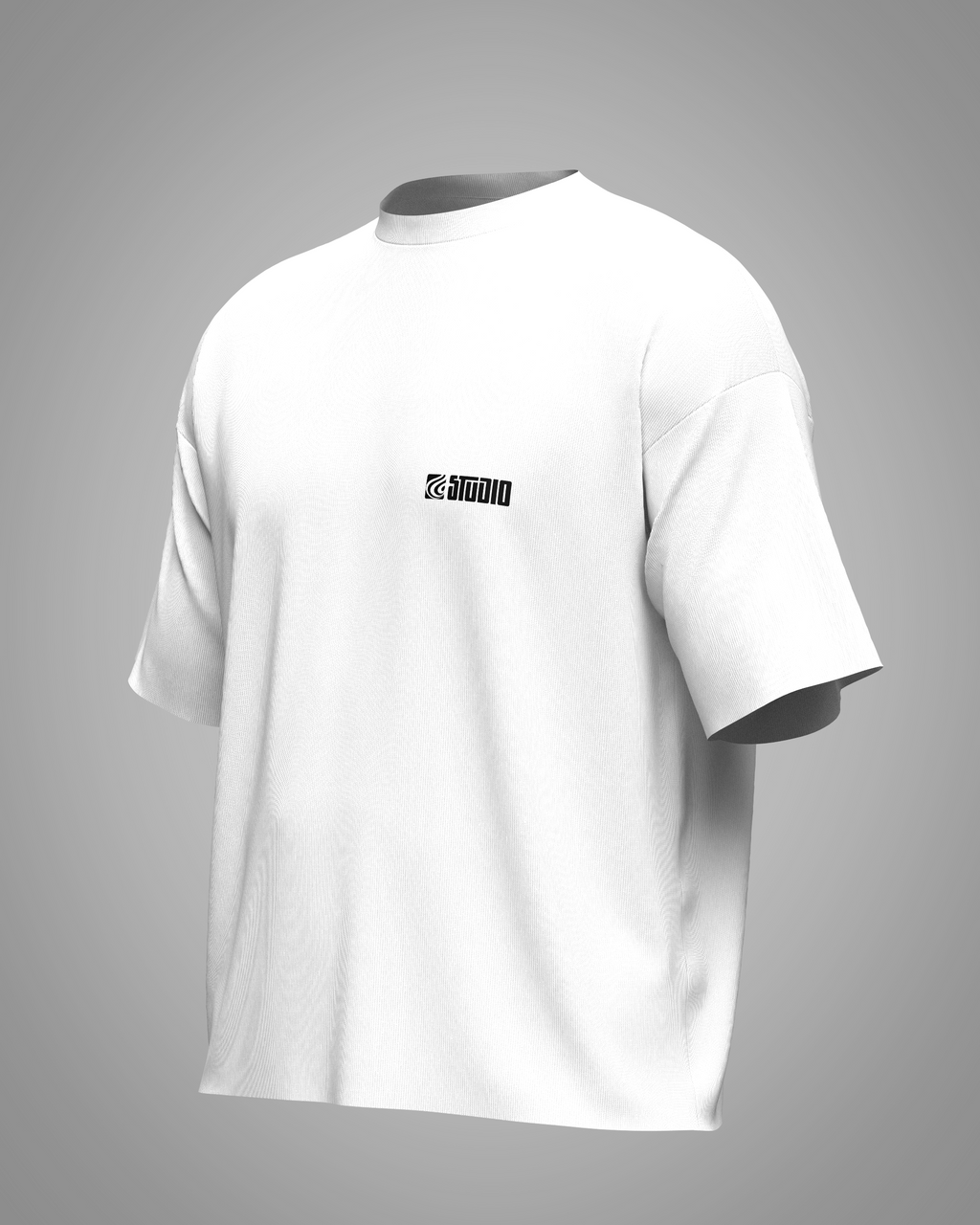 White t-shirt Oversized